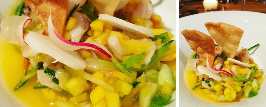 mango set 3 Ceviche de Mango
